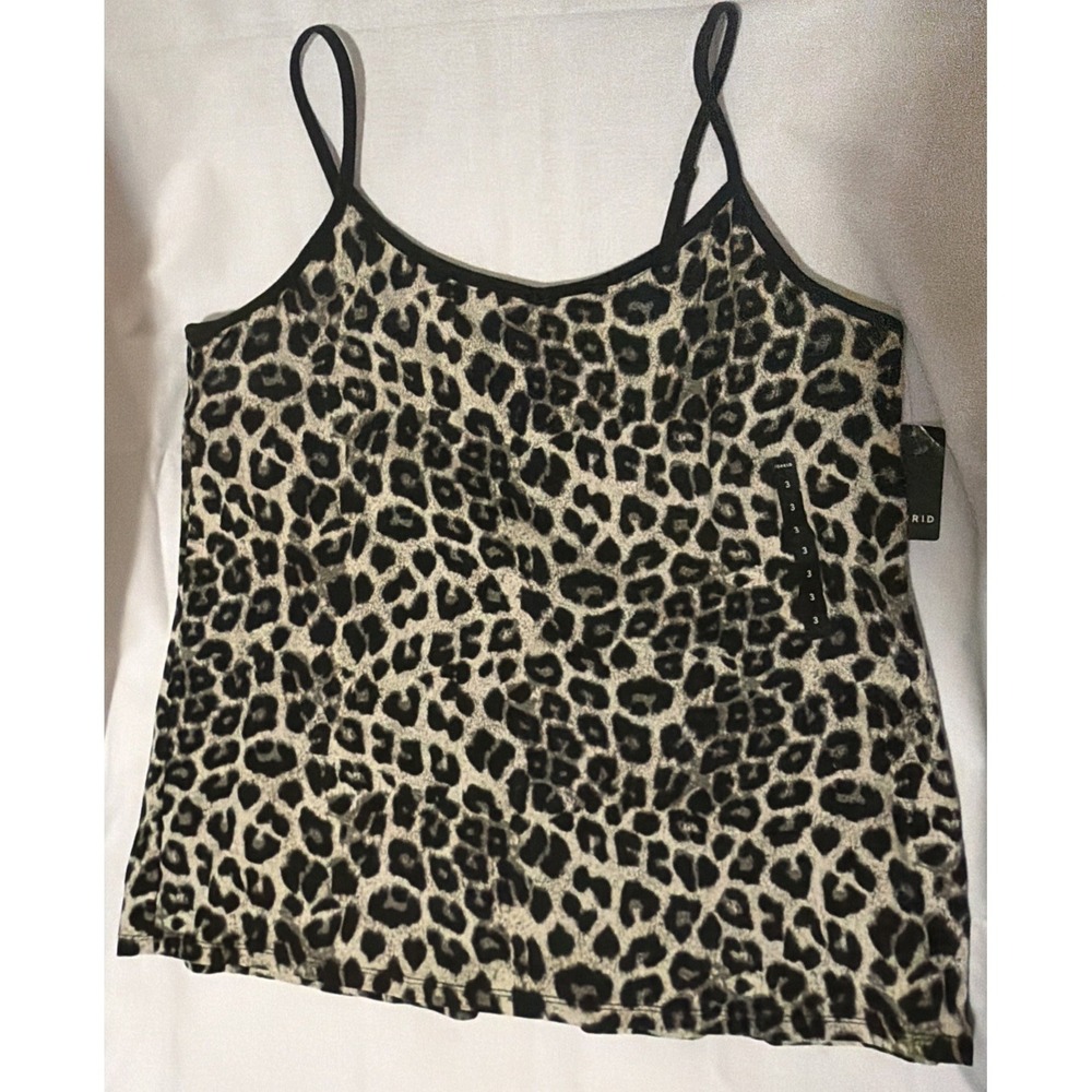 Torrid Tank Size 3 (3X 22-24) Shirt Cottage Boho Fairy Animal Print Cat BNWT‎